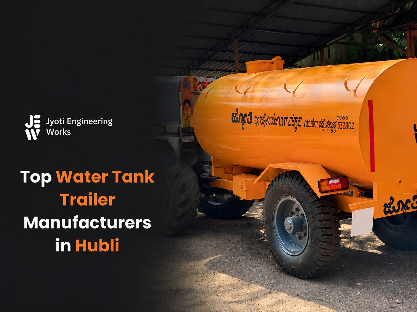 Top Water Tank Trailer Manufacturers in Hubli Providing Durable Water Transport Trailers