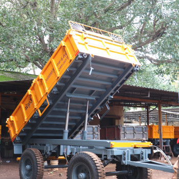 4 wheeler hydraulic trailer trolley IMG_03954 wheeler hydraulic trailer trolley